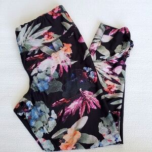Jockey Floral Legging Capri Yoga Pants